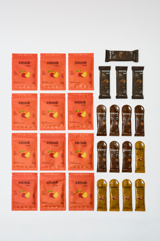 Krono Nutrition: Peach and Maple Ironman Kit - Fuel Kit