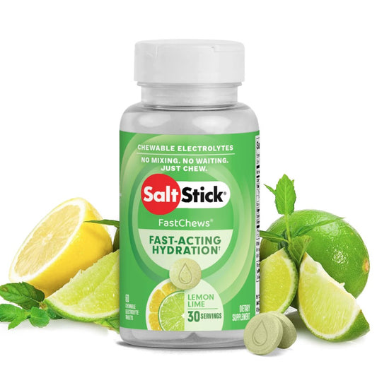 SaltStick - Lemon-Lime SaltStick Fast Chews: Bottle - Fuel Kit