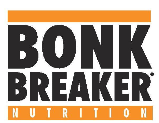 Black and orange Bonk Breaker Nutrition logo