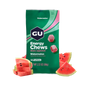 GU Energy Chews packaging with watermelon slices on a white background