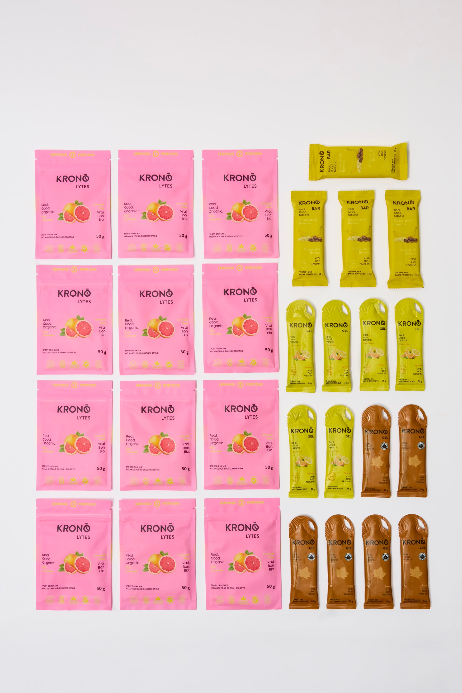 Krono Nutrition: Citrus and Maple Ironman Kit - Fuel Kit