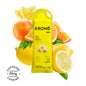 Picture of Krono Citrus gel with a picture of oranges and lemons in the background.