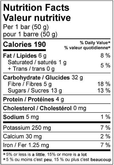 Krono Nutrition Energy Bar: Apple & Maple