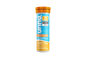 Nuun Immunity Supplement container with blue label and orange cap on a white background