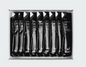 A pack of 10 black and silver packets of Maurten Gel 160, caffeine-free energy gel.