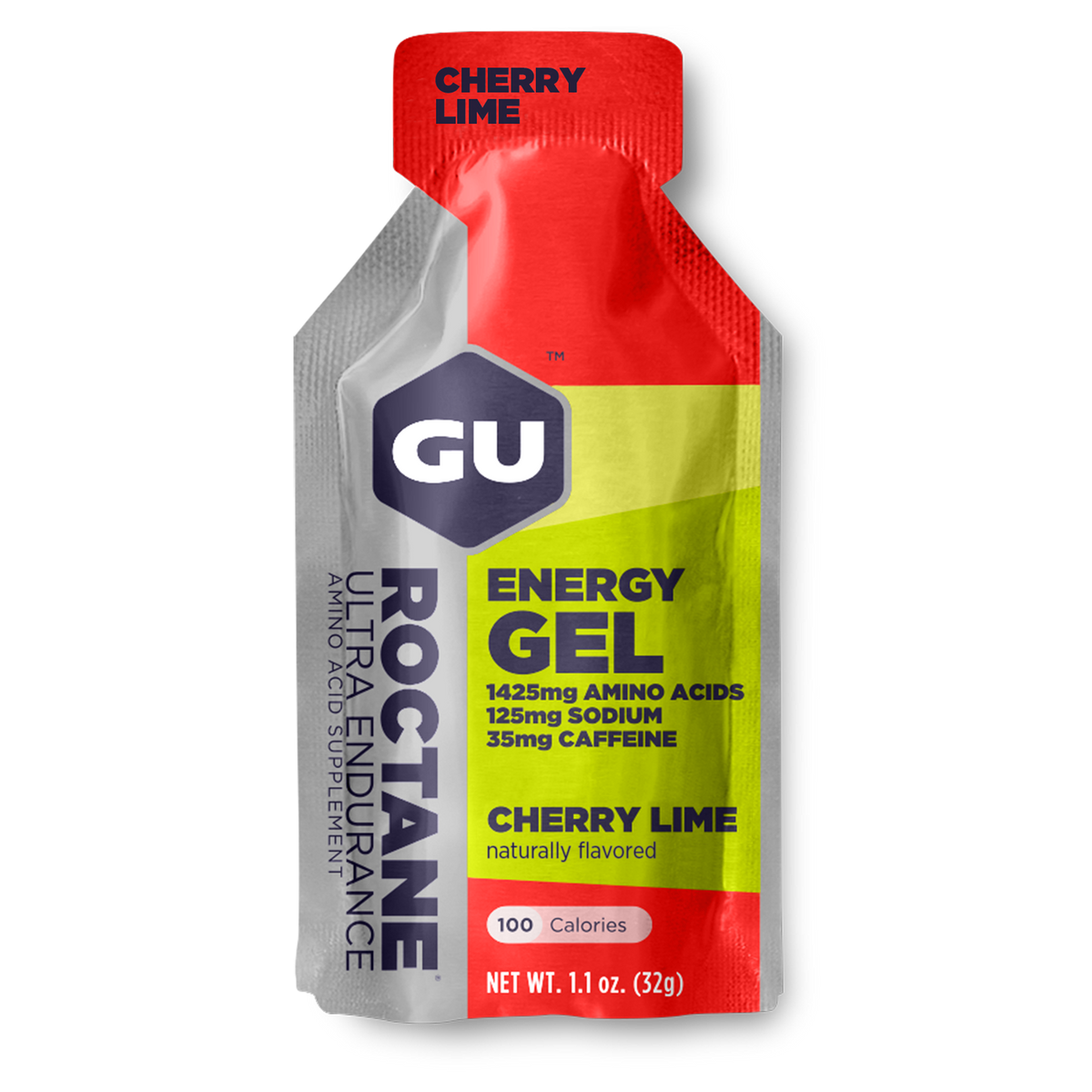 Gu Roctane Energy Gel in Cherry Lime flavour | Fuel Kit