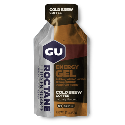 Gu Roctane Energy Gel in Cold Brew flavour available at Fuel kit