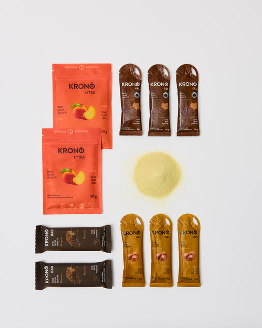 Krono Nutrition: Peach Maple Training Kit